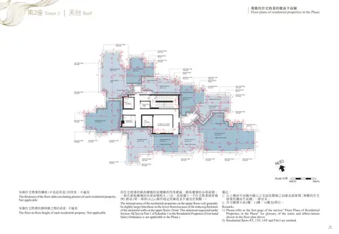飛揚 2座 天台 平面圖