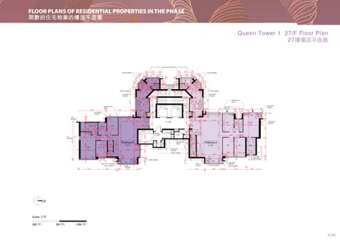 瓏珀山 FLOOR PLANS OF RESIDENTIAL PROPERTIES IN THE PHASE