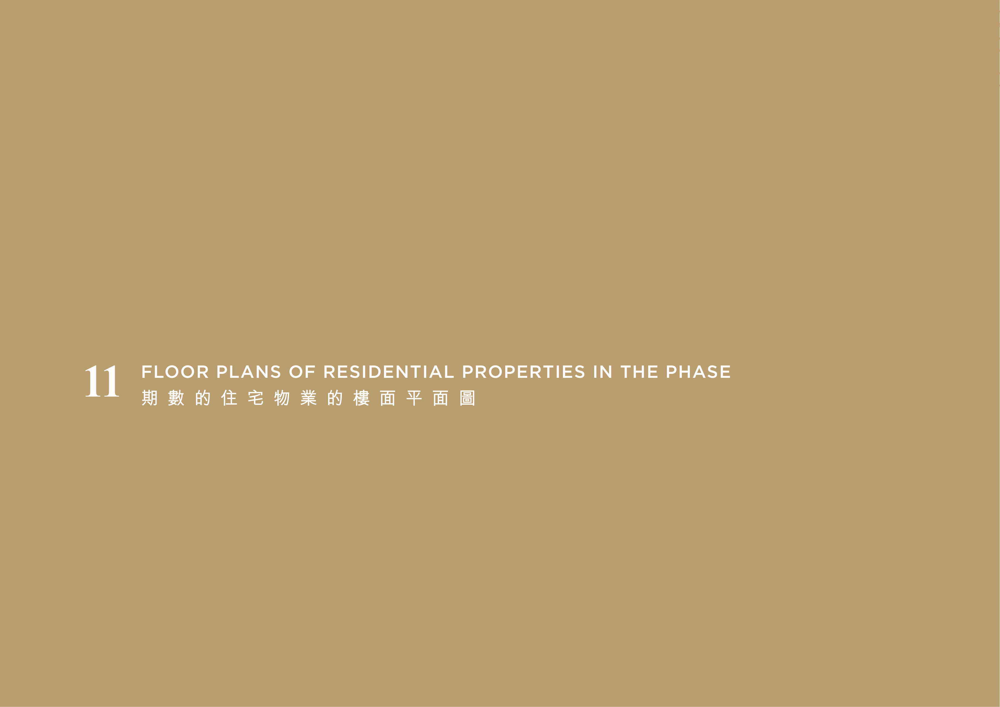 日出康城 FLOOR PLANS OF RESIDENTIAL PROPERTIES IN THE PHASE（放大）