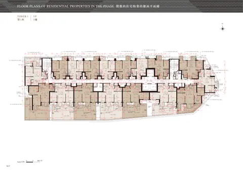 御海灣 1座 3/F 平面圖