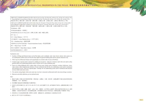 峻巒 8B座 平台 平面圖