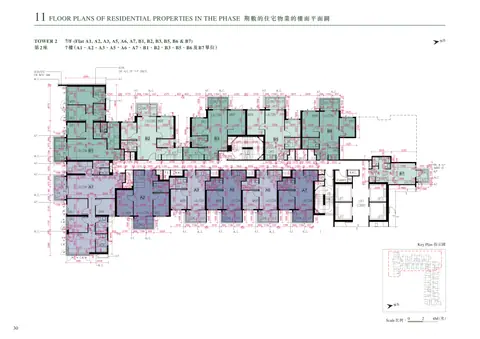 上然 2座 7/F 平面圖
