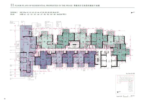 上然 2座 19/F 平面圖