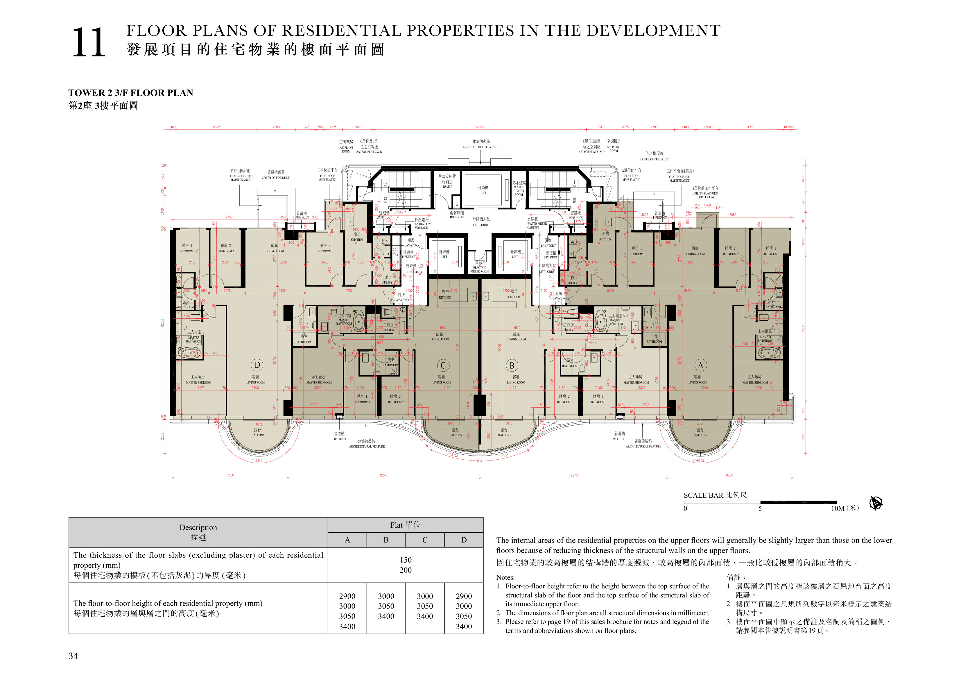 尚岸 TOWER 2 3/F FLOOR PLAN（放大）