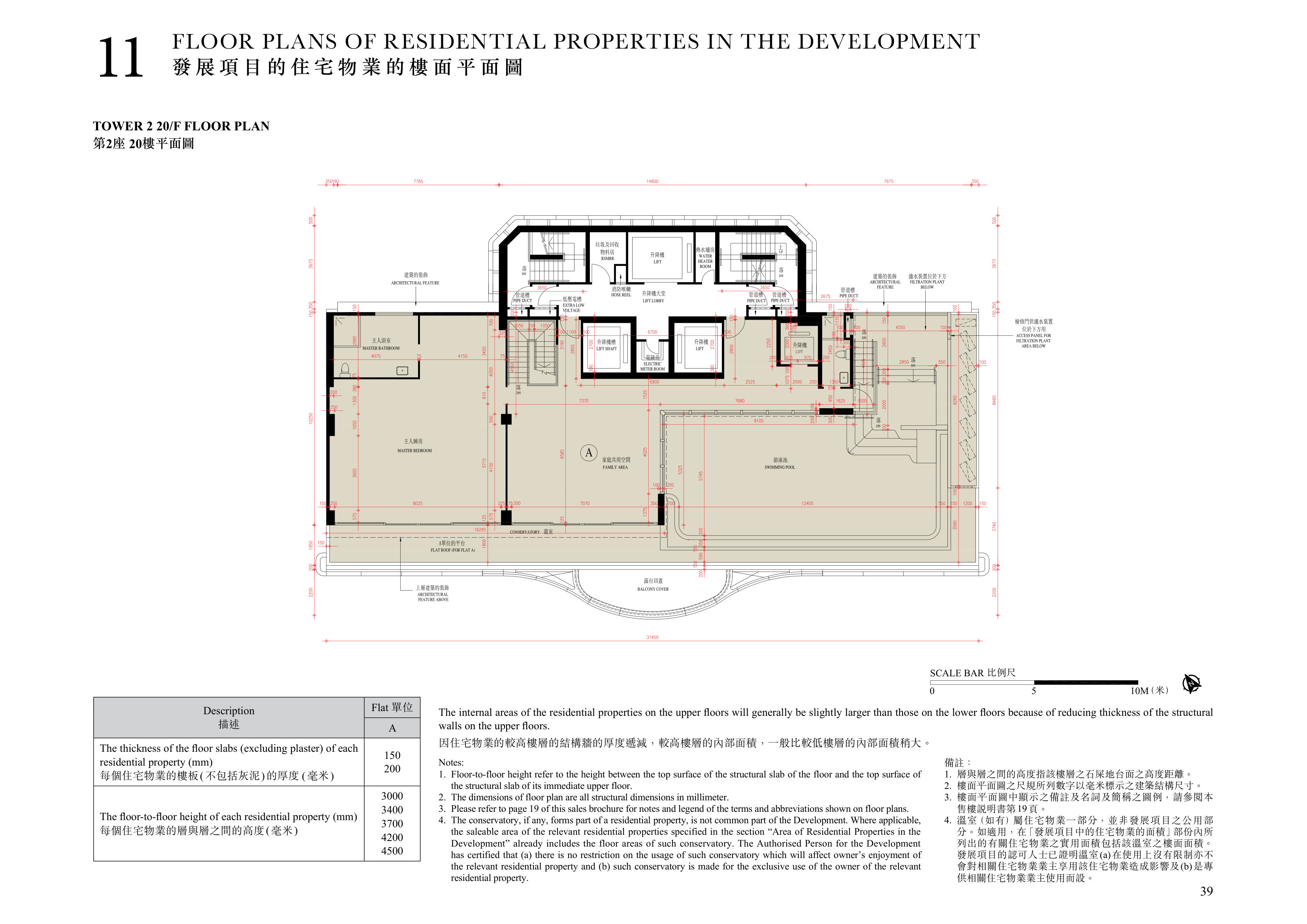 尚岸 TOWER 2 20/F FLOOR PLAN（放大）