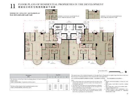 尚岸 TOWER 2 5/F - 12/F & 15/F - 16/F FLOOR PLAN