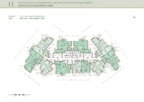 尚．珒溋 2座 6/F-12/F 平面圖