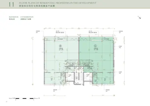 尚．珒溋 B座 2/F 平面圖