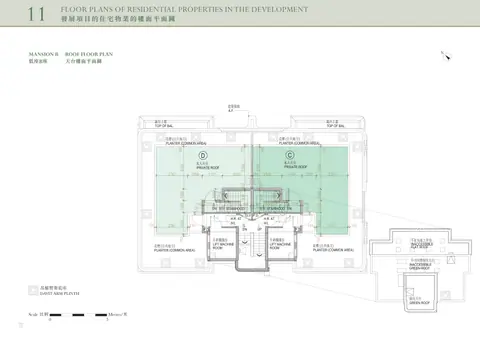 尚．珒溋 B座 天台 平面圖