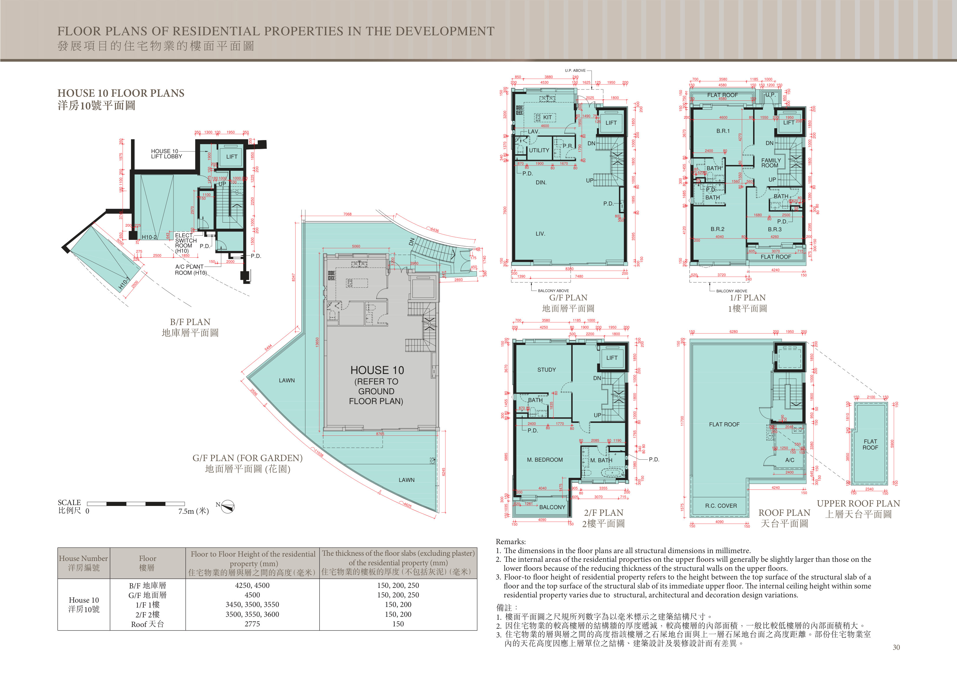 駿嶺薈 FLOOR PLAN)（放大）