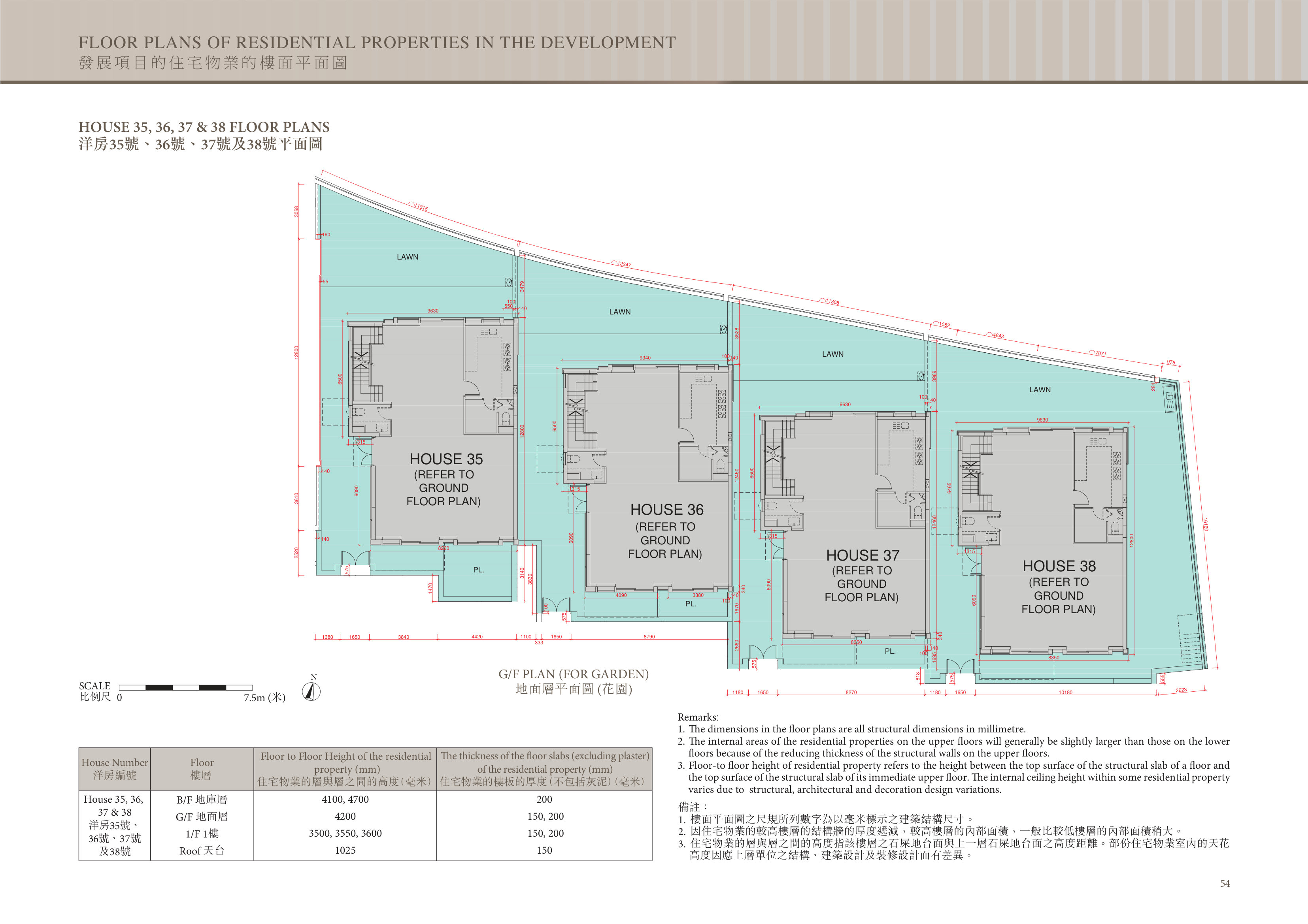 駿嶺薈 FLOOR PLAN)（放大）