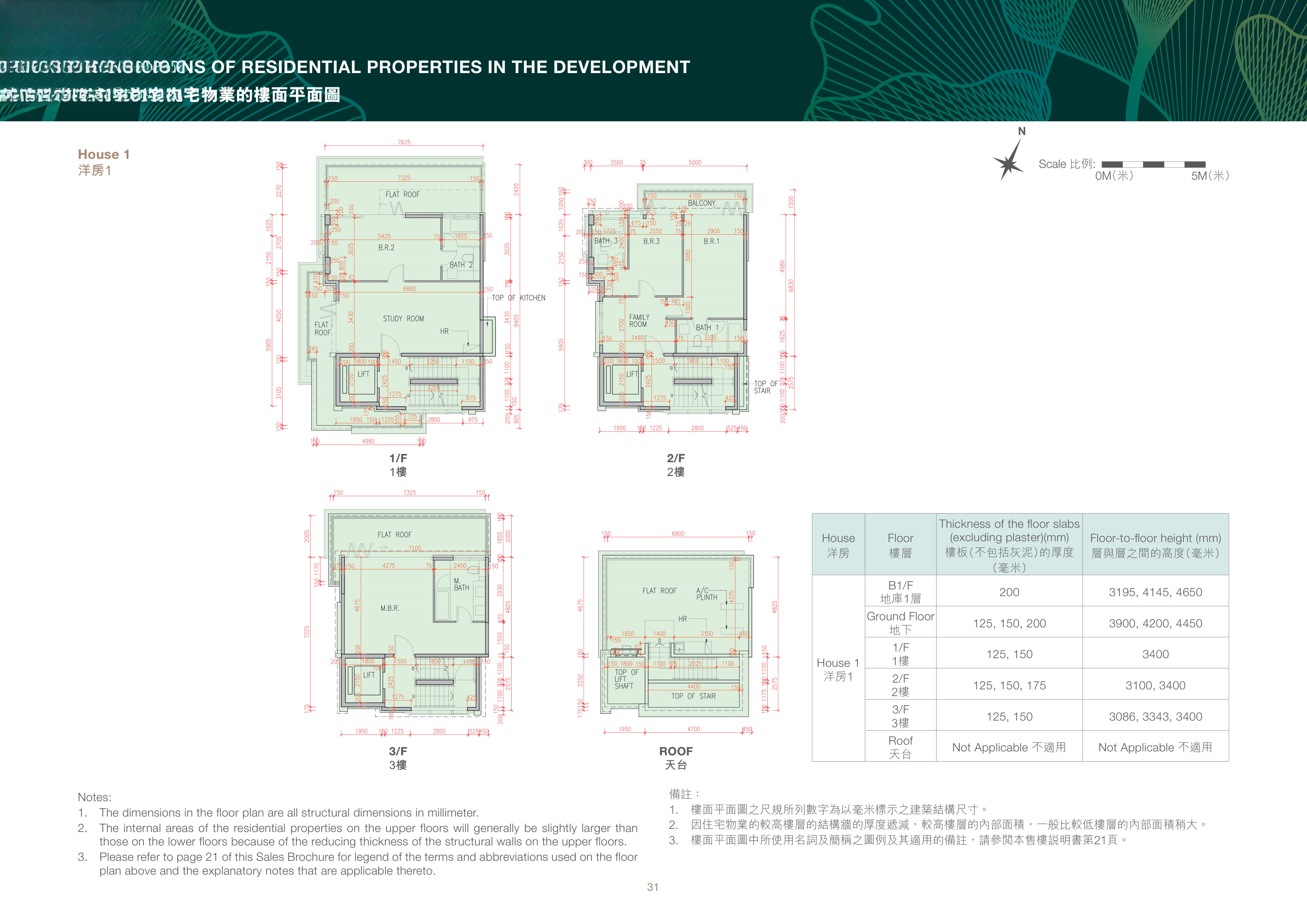 畢架‧金峰 1/F FLOOR PLAN（放大）