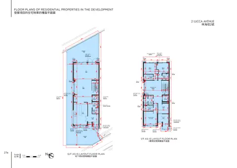 林海山城 G/F AS-IS LAYOUT FLOOR PLAN