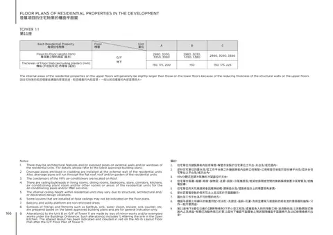林海山城 11座 天台 平面圖