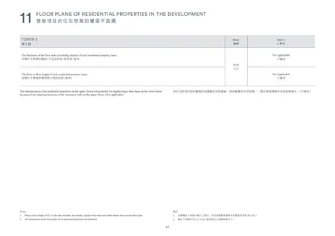凱玥 Please refer to Pages 20-21 of this sales brochure for remarks, legend of the te