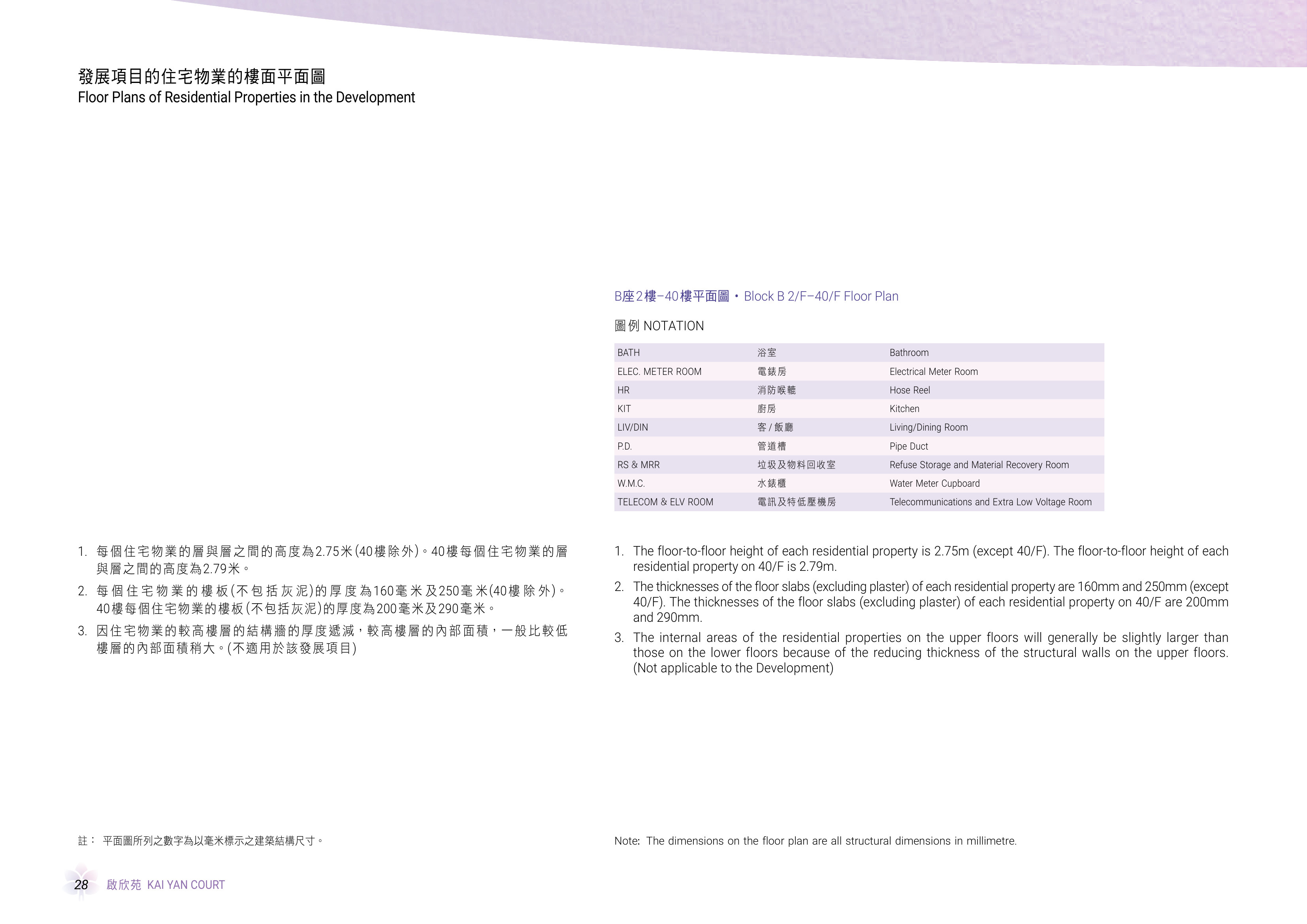 啟欣苑 第B座 40樓（放大）