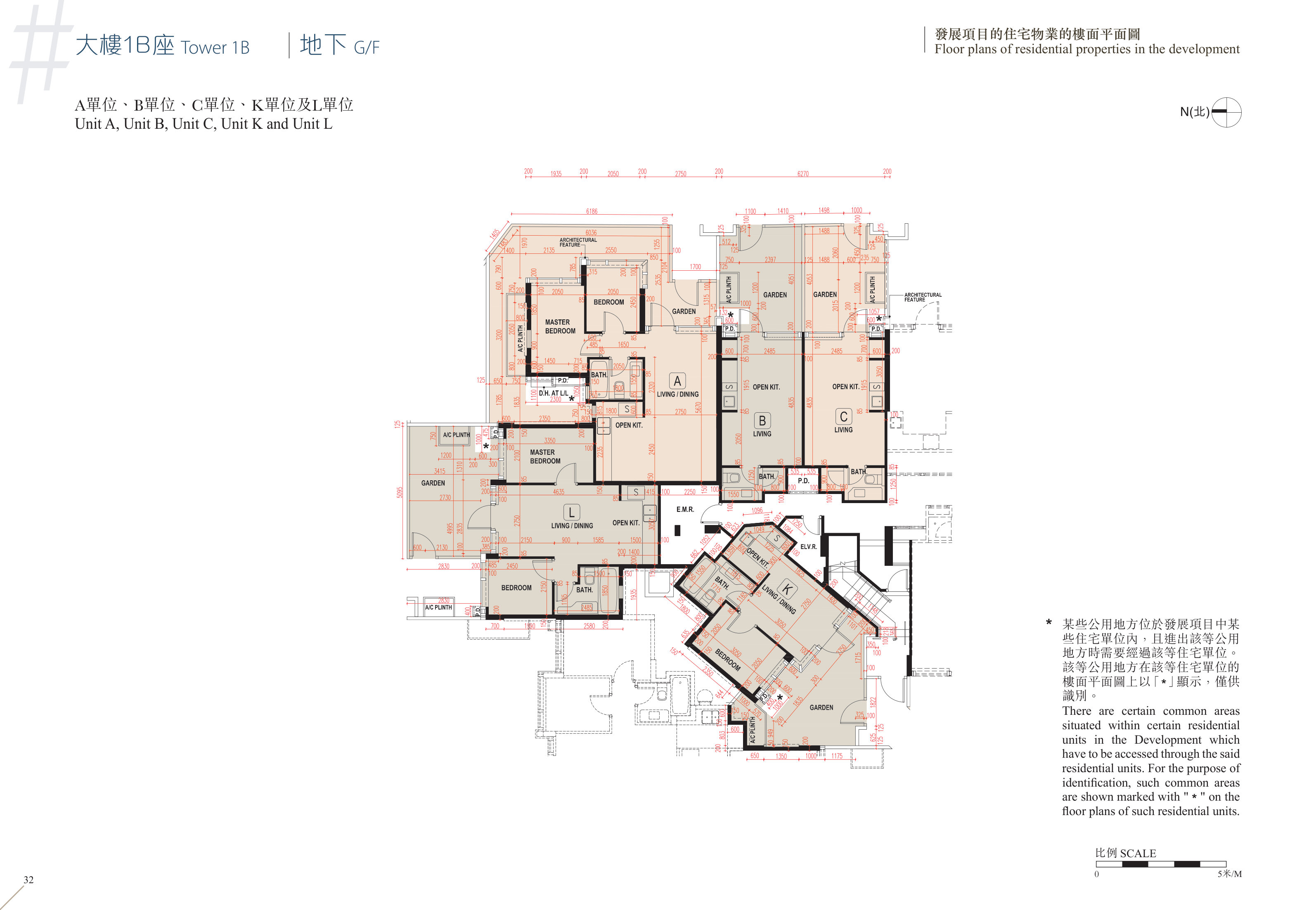 #LYOS 1B座 地下 平面圖（放大）