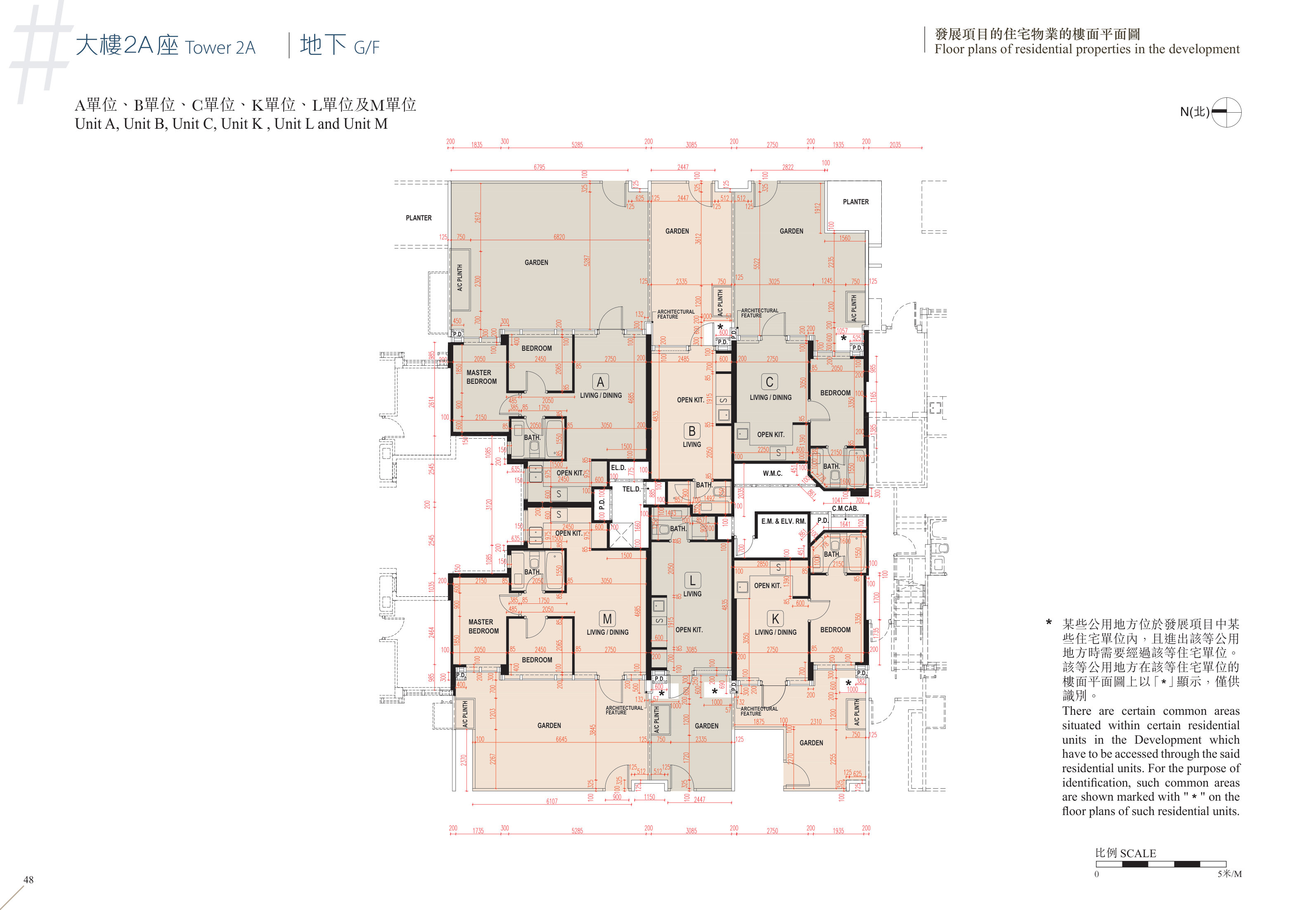 #LYOS 2A座 地下 平面圖（放大）