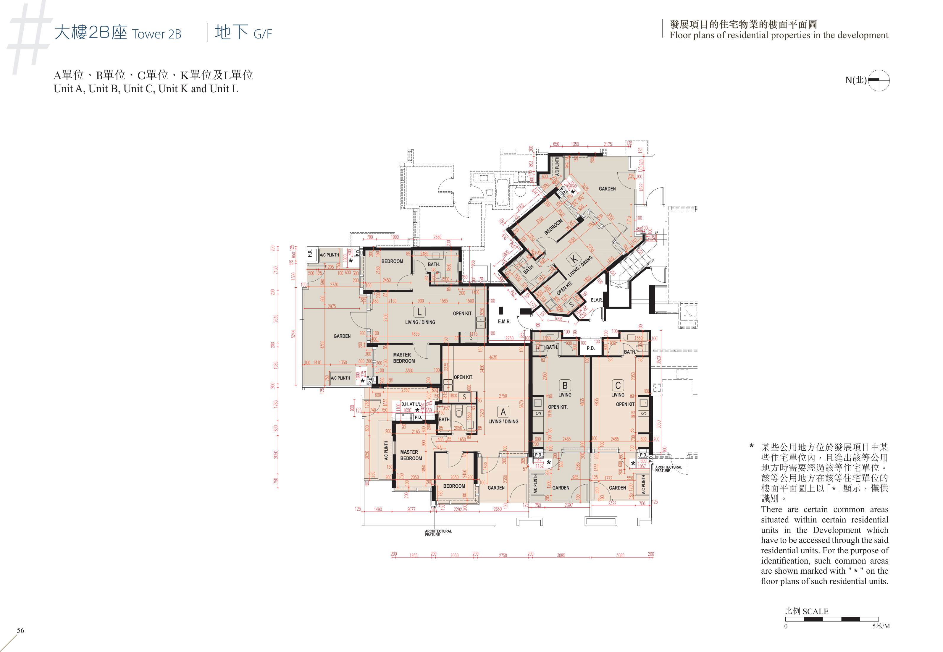 #LYOS 2B座 地下 平面圖（放大）