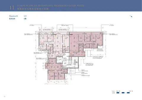 Monaco B座 1/F 平面圖