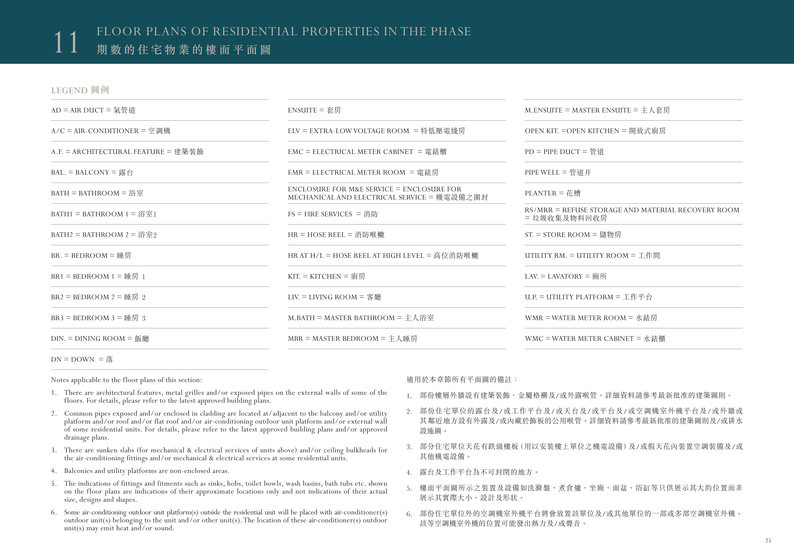 Monaco One 平面圖（放大）