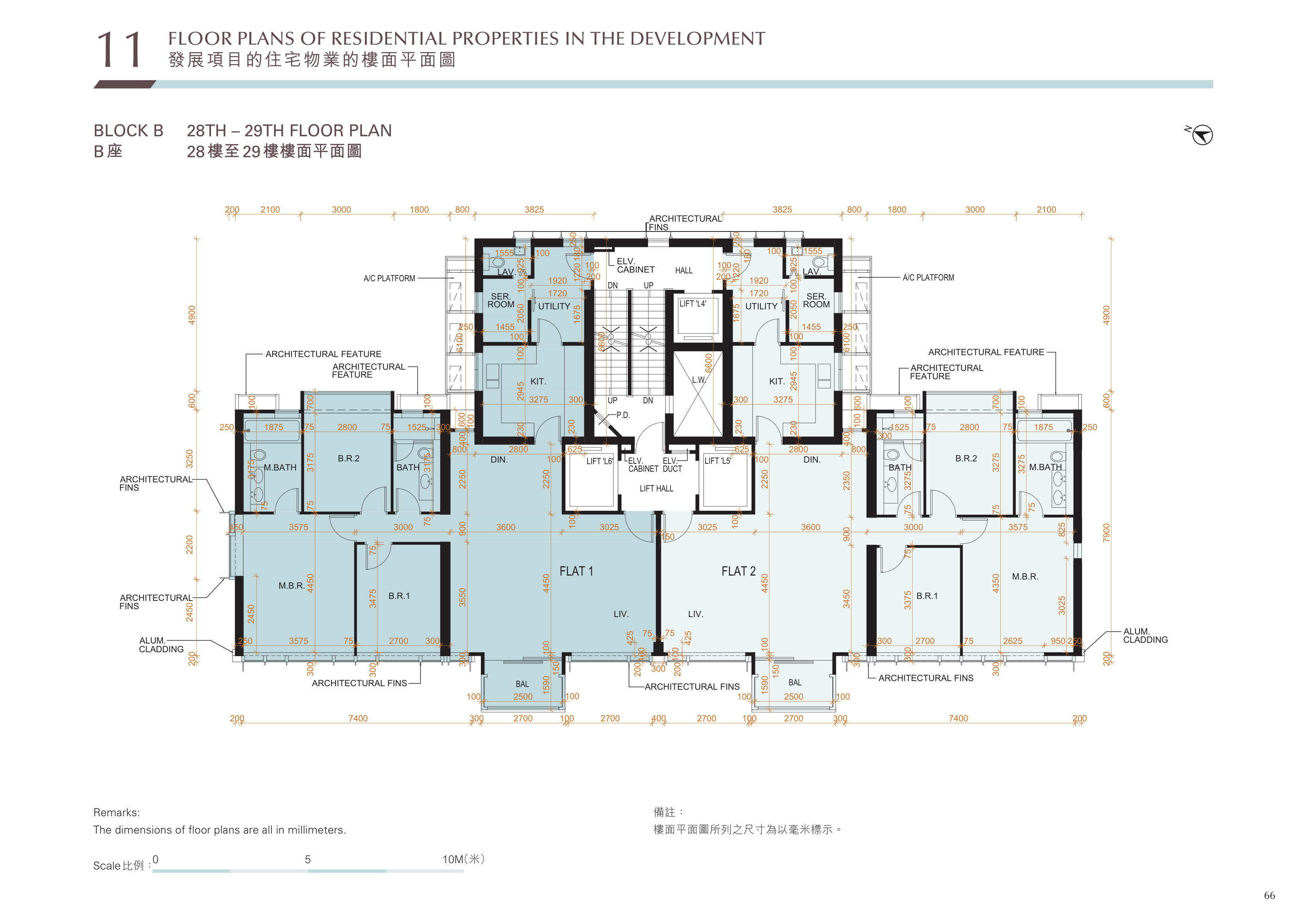 Victoria Coast 28TH – 29TH FLOOR PLAN（放大）