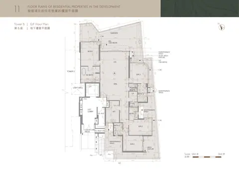 Whitesand Cove 5座 地下 平面圖