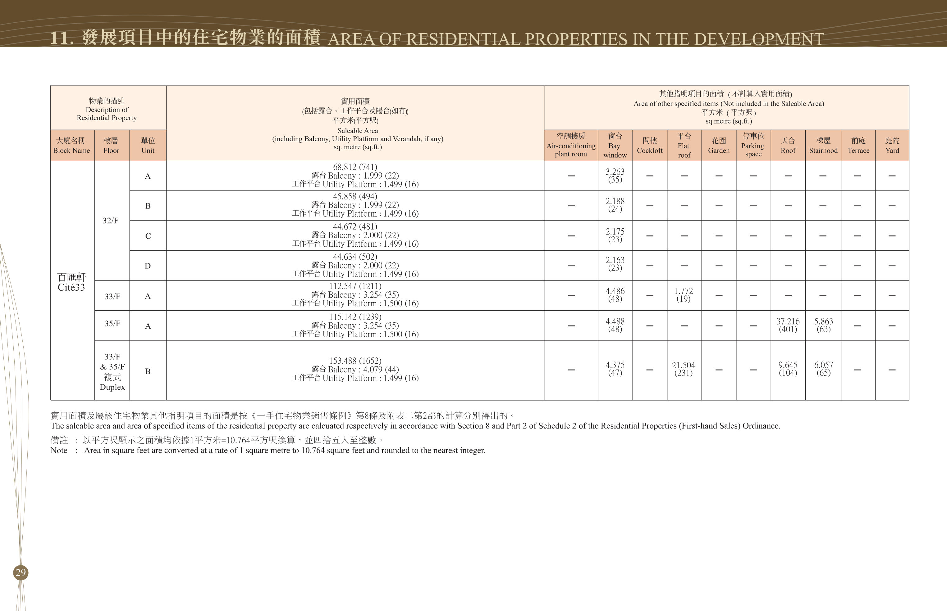 百匯軒 樓面平面圖
