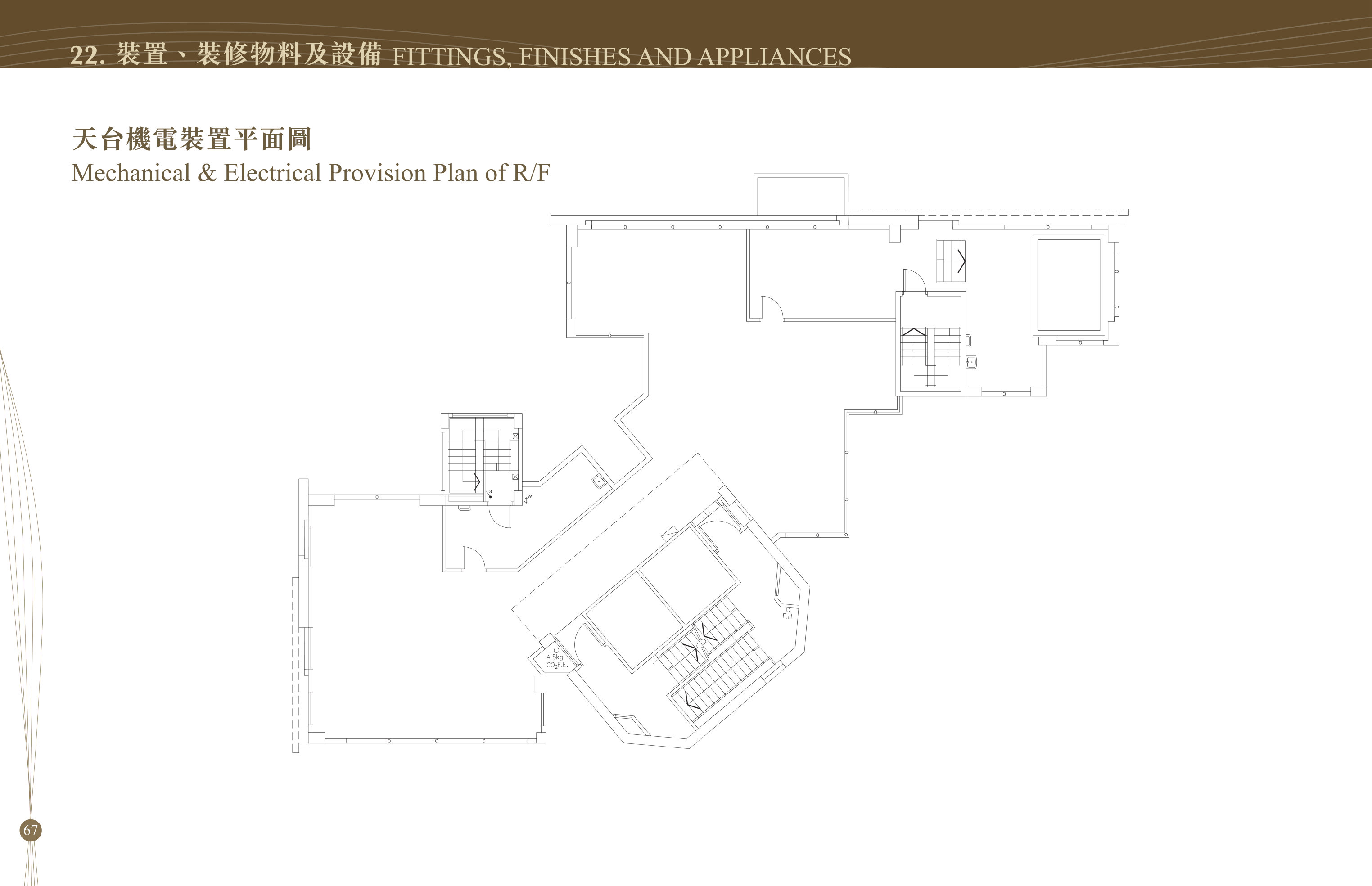 百匯軒 樓面平面圖