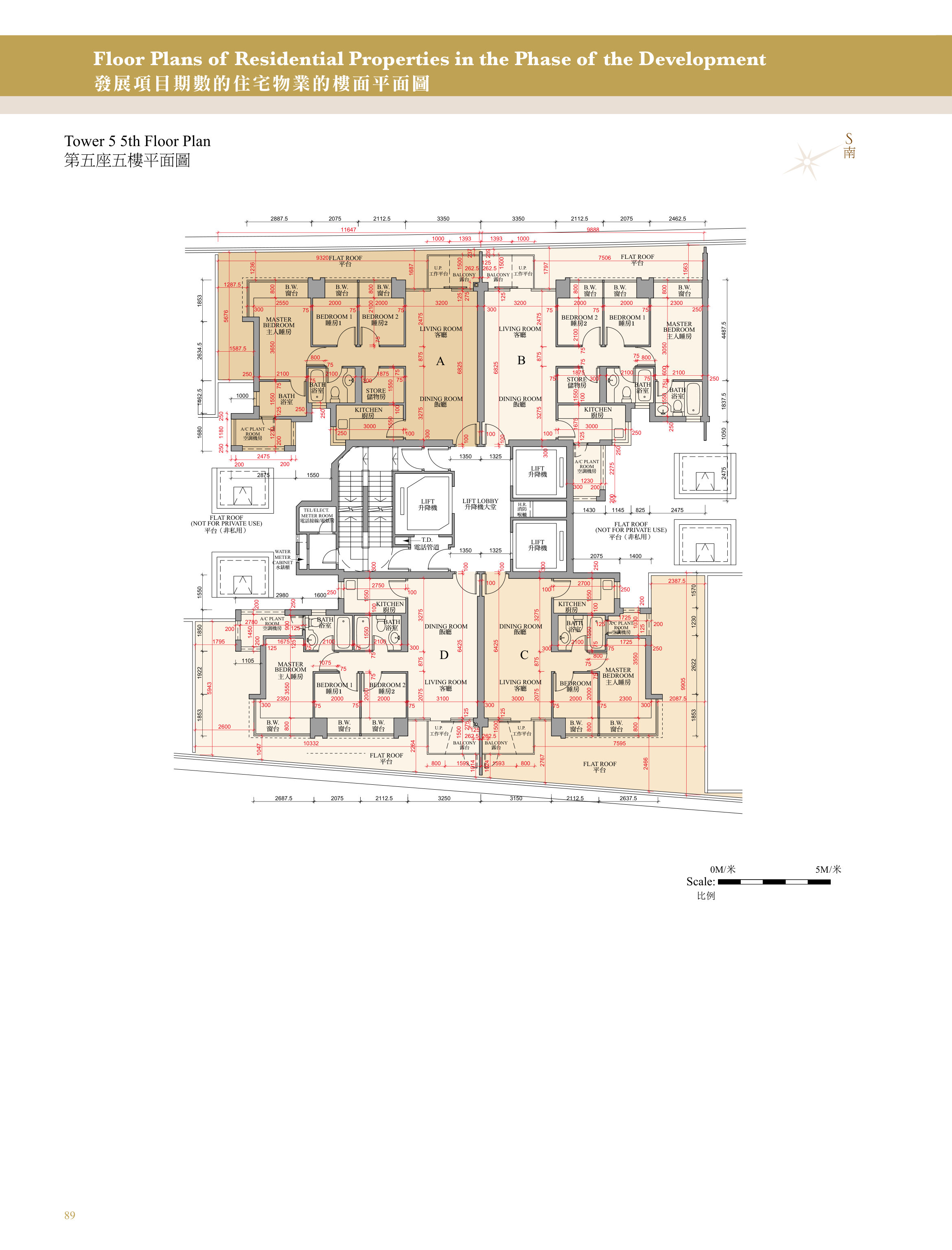 興建於沙田市地段第470號的發展項目 第5座 平台