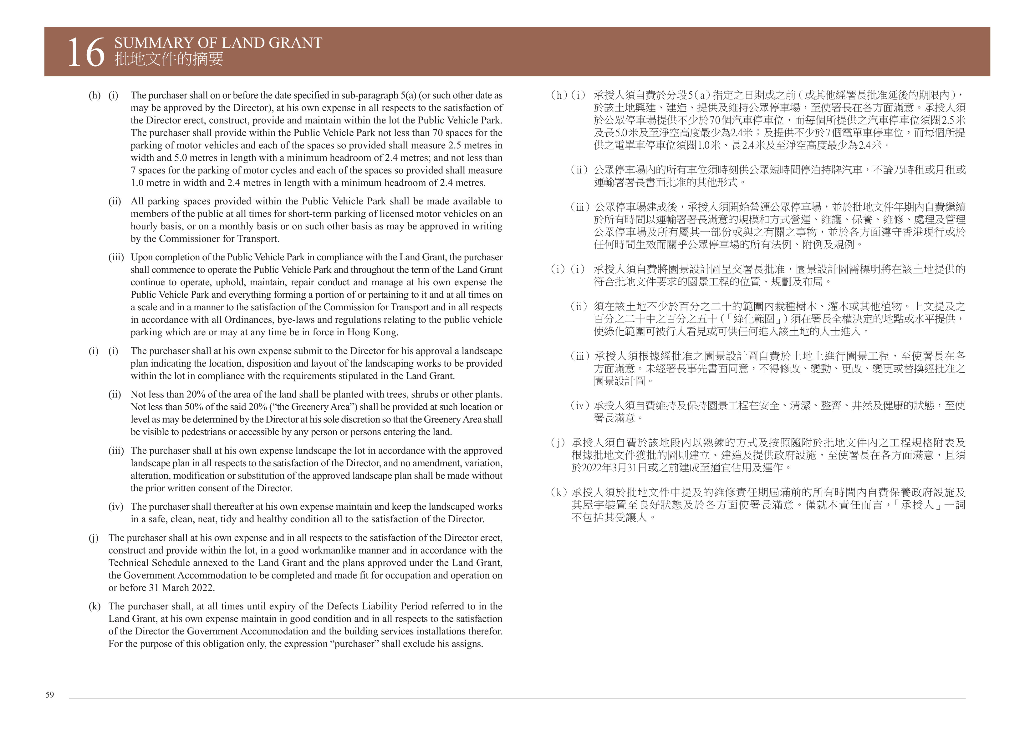 THE CAMPTON 樓面平面圖